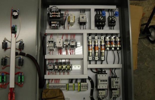 A recent electrician job in the  area